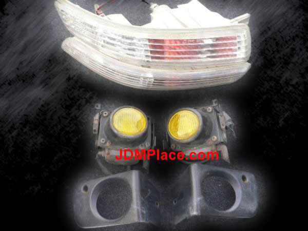 LI130001 - JDM DC 94-01 Integra OEM clear signal & fog lights set.